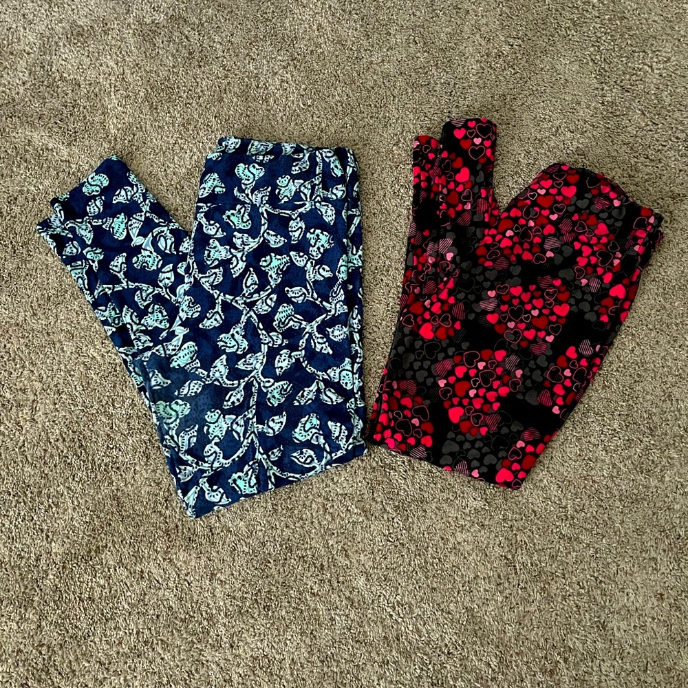 Lularoe leggings -tall & curvy